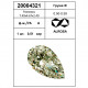 Бриллиант огранки груша арт.: B051F7A
